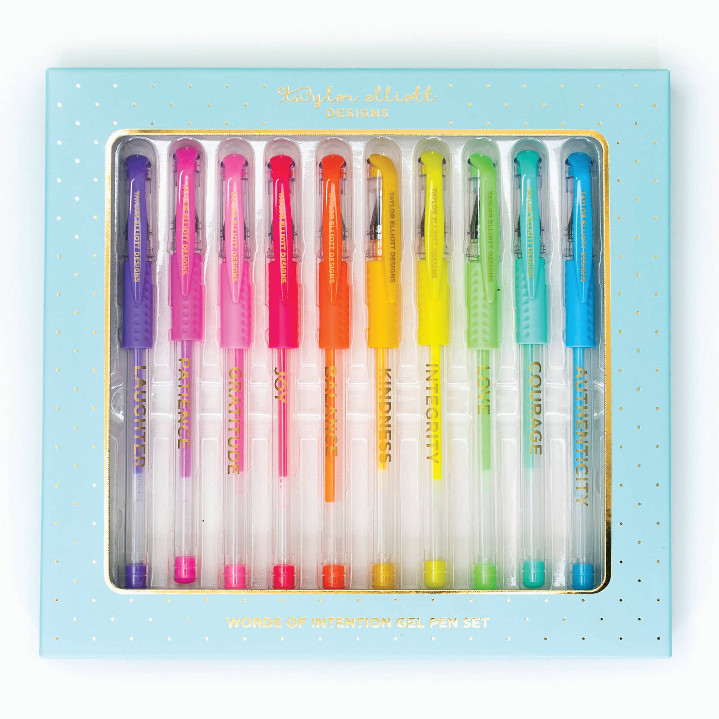Words of Intention Gel Pen Set – Truly Inspired Paper Co.